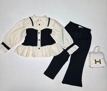 Load image into Gallery viewer, Little Noir Corset Set