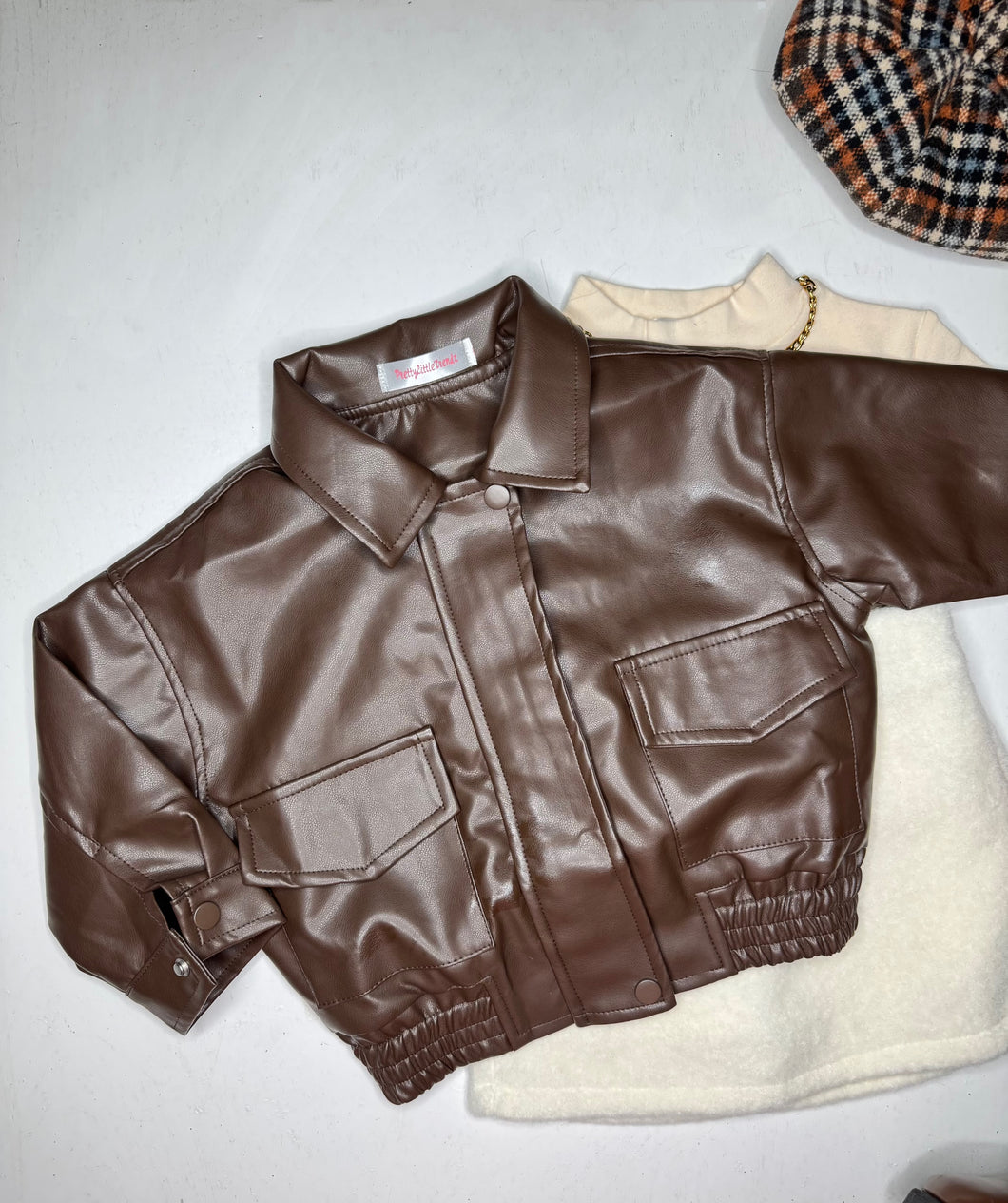 Cocoa Luxe Moto Jacket